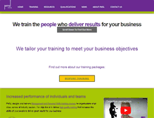 Tablet Screenshot of pmsltraining.co.uk